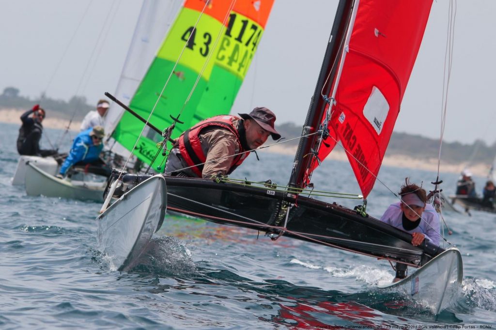 Juan Antonio Llabrés and Tono Llabrés 2021 Hobie 16 Spanish Champions